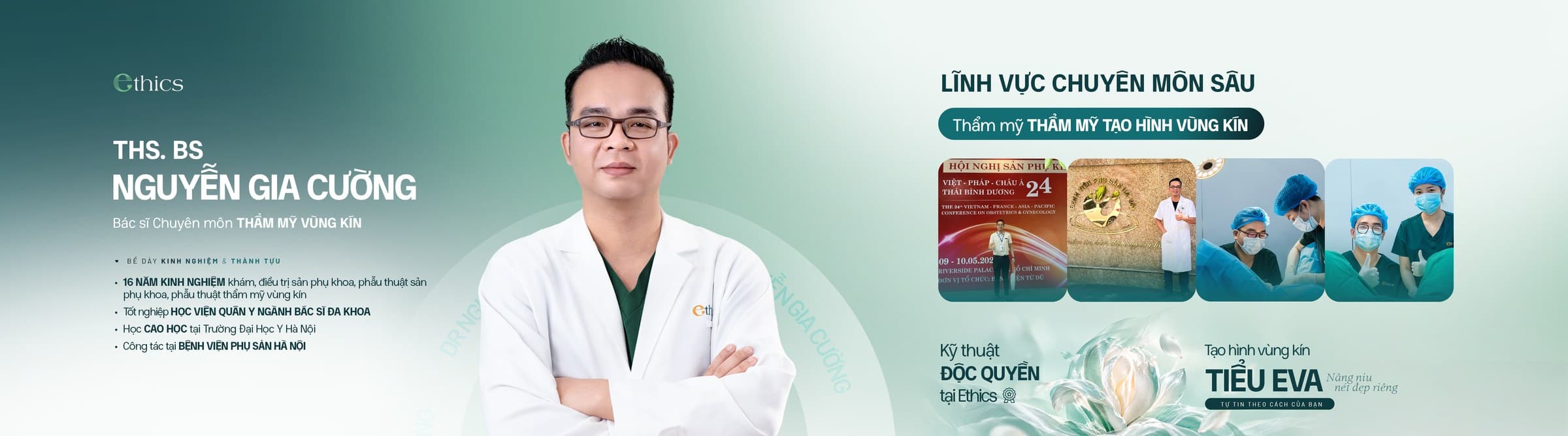 Rekod profesional ThS. BS Nguyễn Gia Cường